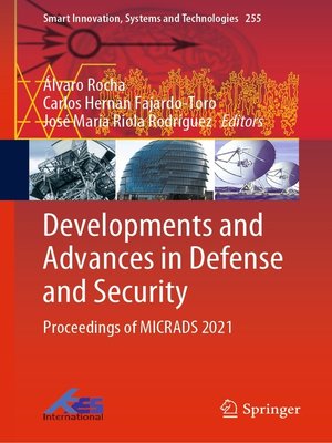 cover image of Developments and Advances in Defense and Security